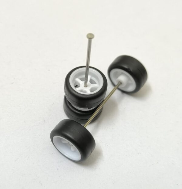 Rubber Tires/Wheels for 1/64 Scale Set (M21)