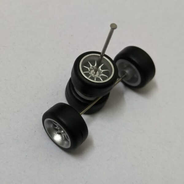 Rubber Tyres/Wheels for 1/64 Scale Set Set (M11)