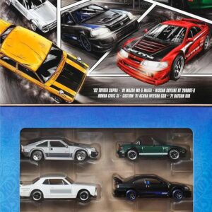 Hot Wheels Street of Japan 6 Car Multipack 2025 Silver Series - In Stock