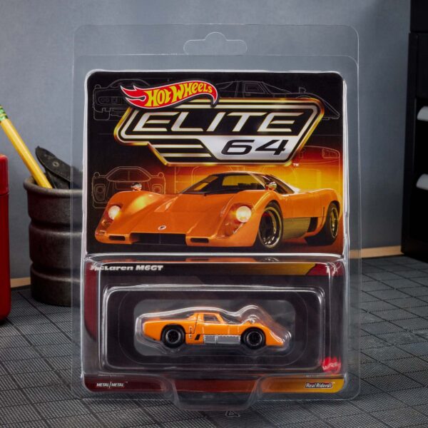 Hot Wheels Elite 64 McLaren M6GT (Factory Sealed Box)