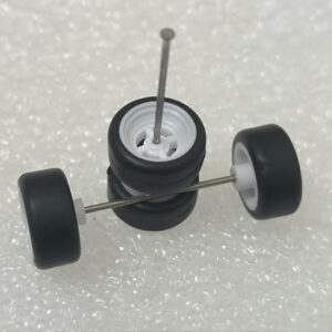Rubber Tires/Wheels for 1/64 Scale Models (M39)