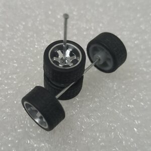 Rubber Tires/Wheels for 1/64 Scale Models (M40)