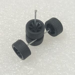 Rubber Tires/Wheels for 1/64 Scale Models (M41)