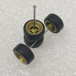 Rubber Tires/Wheels for 1/64 Scale Models (M44)