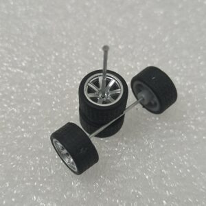 Rubber Tires/Wheels for 1/64 Scale Models (M45)