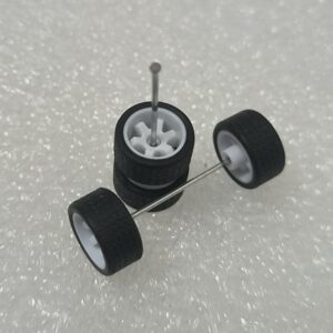 Rubber Tires/Wheels for 1/64 Scale Models (M46)