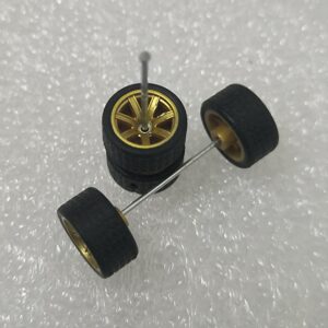 Rubber Tires/Wheels for 1/64 Scale Models (M48)