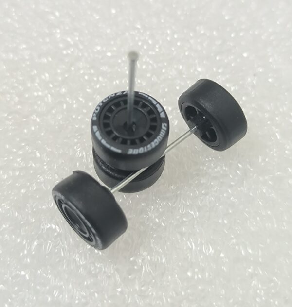 Premium Rubber Tires/Wheels for 1/64 Scale Set (M37)
