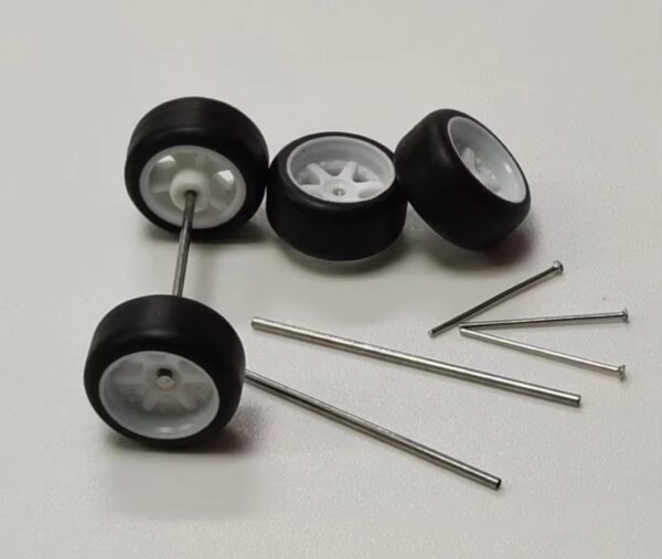 1/64 Diecast Cars Axels for wheels 28mm for hot wheels, Tomica, Matchbox (one set) - Image 3