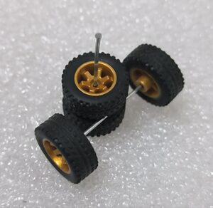 1/64 Off road Rubber wheels/tyres Set (M5)