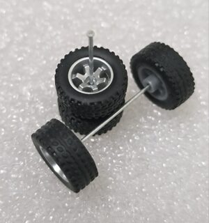 1/64 Off road Rubber wheels/tyres Set (M11)