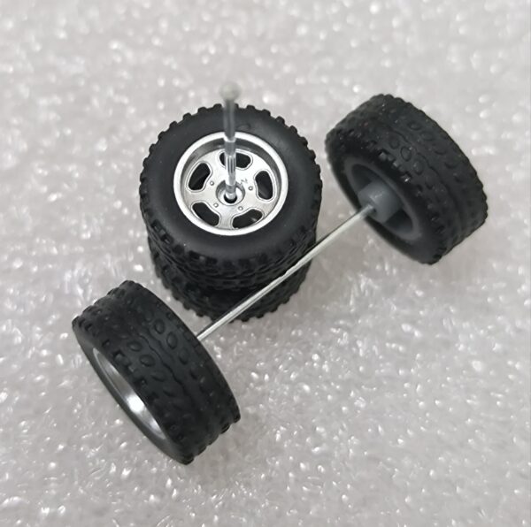 1/64 Off road Rubber wheels/tyres Set (M14)