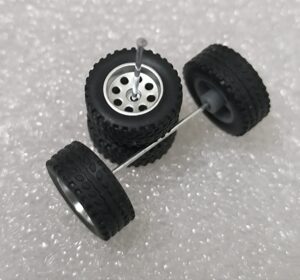 1/64 Off road Rubber wheels/tyres Set (M15)