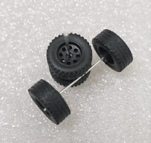 1/64 Off road Rubber wheels/tyres Set (M16)