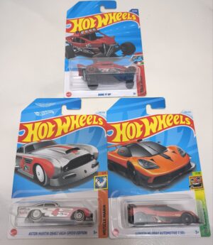 Hot wheels Mainlines Aston Martin & Gordon Murray 3 Cars combo