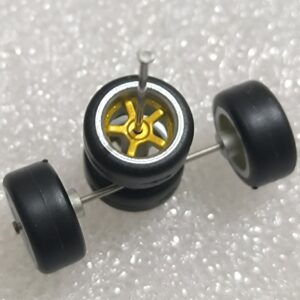 Rubber Tires/Wheels for 1/64 Scale Models (M39)