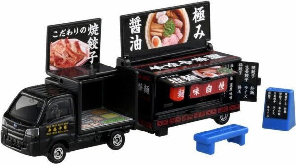 Takara Tomy Tomica No:142 Subaru Sambar Kitchen Trailer 1:64 scale - Image 3