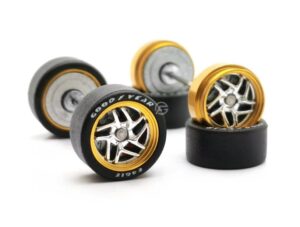 1/64 Alloy Rim Wheels with Disk break Set 11.2MM (M1)