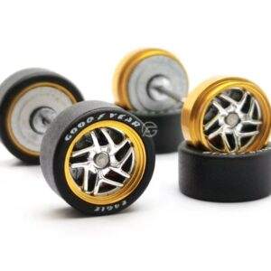 1/64 Alloy Rim Wheels with Disk break Set 11.2MM (M1)