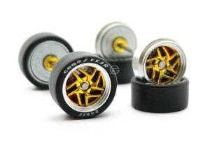 1/64 Alloy Rim Wheels with Disk break Set 11.2MM (M6)
