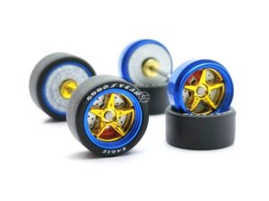 1/64 Alloy Rim Wheels with Disk break Set 11.2MM (M10)