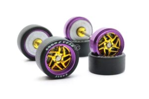 1/64 Alloy Rim Wheels with Disk break Set 11.2MM (M11)