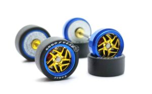 1/64 Alloy Rim Wheels with Disk break Set 11.2MM (M12)