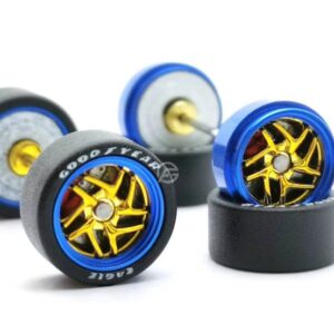 1/64 Alloy Rim Wheels with Disk break Set 11.2MM (M12)