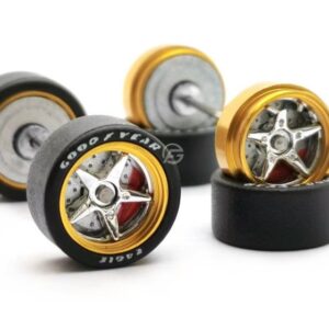 1/64 Alloy Rim Wheels with Disk break Set 11.2MM (M13)