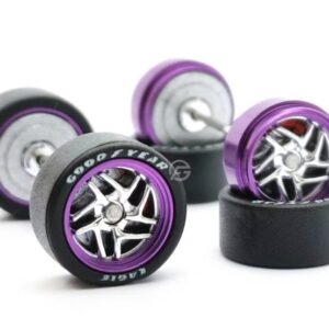 1/64 Alloy Rim Wheels with Disk break Set 11.2MM (M15)