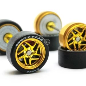 1/64 Alloy Rim Wheels with Disk break Set 11.2MM (M16)