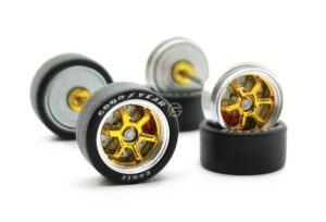 1/64 Alloy Rim Wheels with Disk break Set 11.2MM (M17)