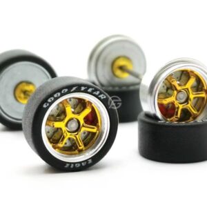 1/64 Alloy Rim Wheels with Disk break Set 11.2MM (M17)