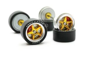 1/64 Alloy Rim Wheels with Disk break Set 11.2MM (M18)