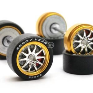1/64 Alloy Rim Wheels with Disk break Set 11.2MM (M19)