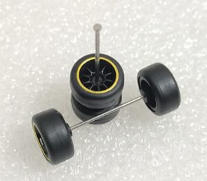 Rubber Tyres/Wheels for 1/64 Scale Models (M76)