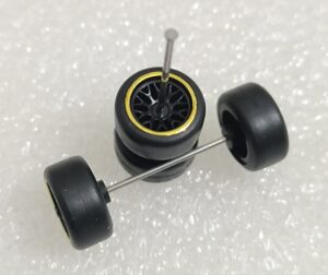 Rubber Tyres/Wheels for 1/64 Scale Models (M75)