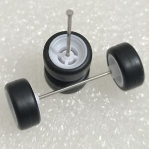 Rubber Tyres/Wheels for 1/64 Scale Models (M74)