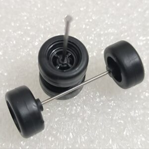 Rubber Tyres/Wheels for 1/64 Scale Models (M73)