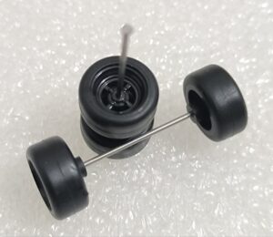 Rubber Tyres/Wheels for 1/64 Scale Models (M73)