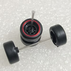 Rubber Tyres/Wheels for 1/64 Scale Models (M71)
