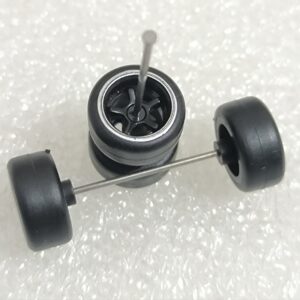 Rubber Tyres/Wheels for 1/64 Scale Models (M69)