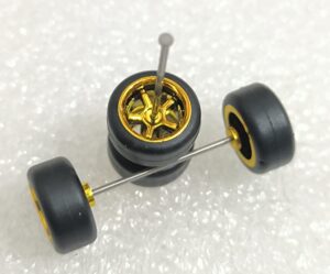 Electroplating Rubber Tyres/Wheels for 1/64 Scale Models (M67)