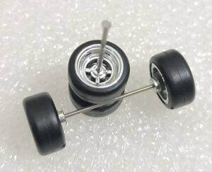 Electroplating Rubber Tyres/Wheels for 1/64 Scale Models (M66)
