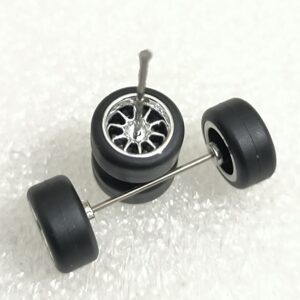 Electroplating Rubber Tyres/Wheels for 1/64 Scale Models (M65)