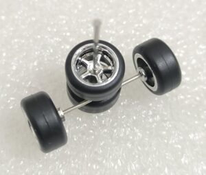 Electroplating Rubber Tyres/Wheels for 1/64 Scale Models (M64)