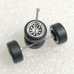 Electroplating Rubber Tyres/Wheels for 1/64 Scale Models (M63)