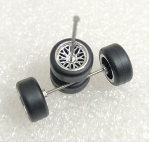 Electroplating Rubber Tyres/Wheels for 1/64 Scale Models (M63)