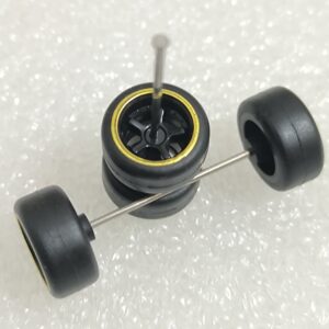 Rubber Tyres/Wheels for 1/64 Scale Models (M62)