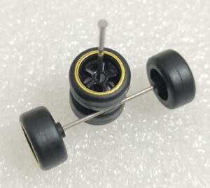 Rubber Tyres/Wheels for 1/64 Scale Models (M62)